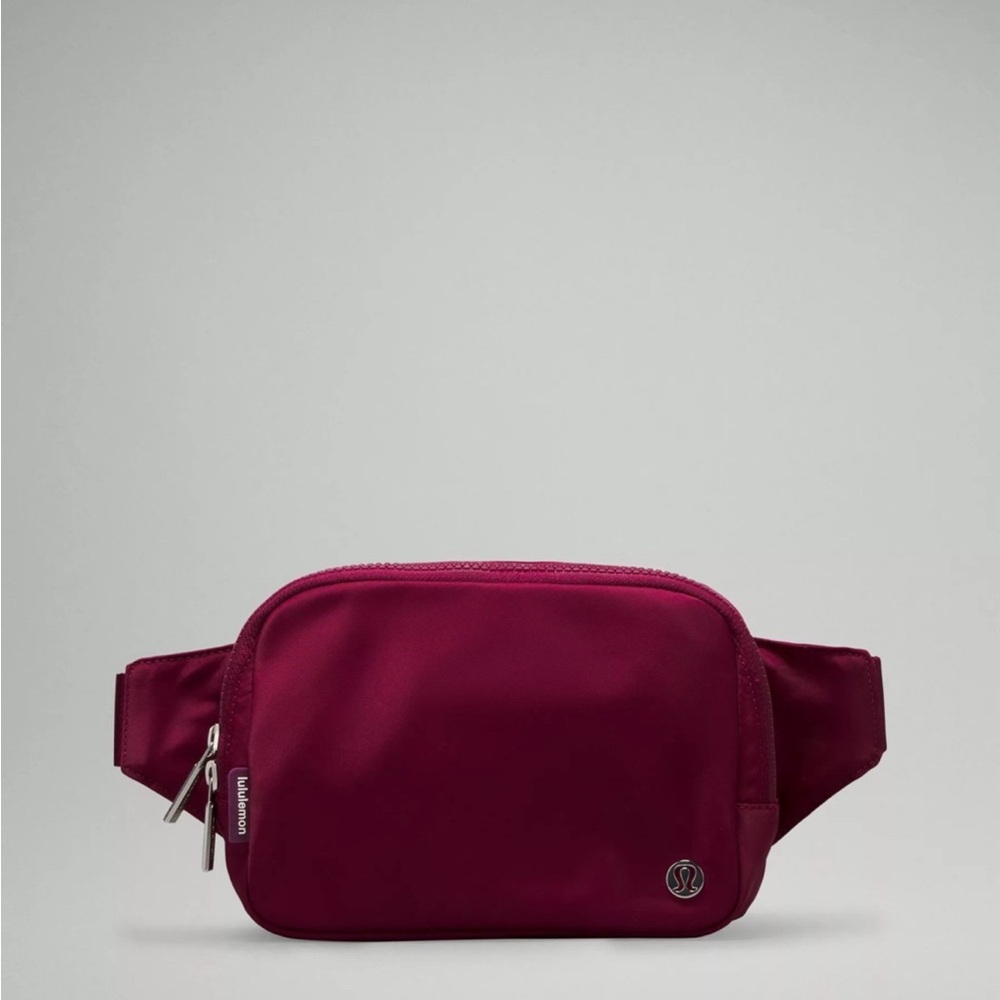lululemon athletica Burgundy Crossbody Belt Bag